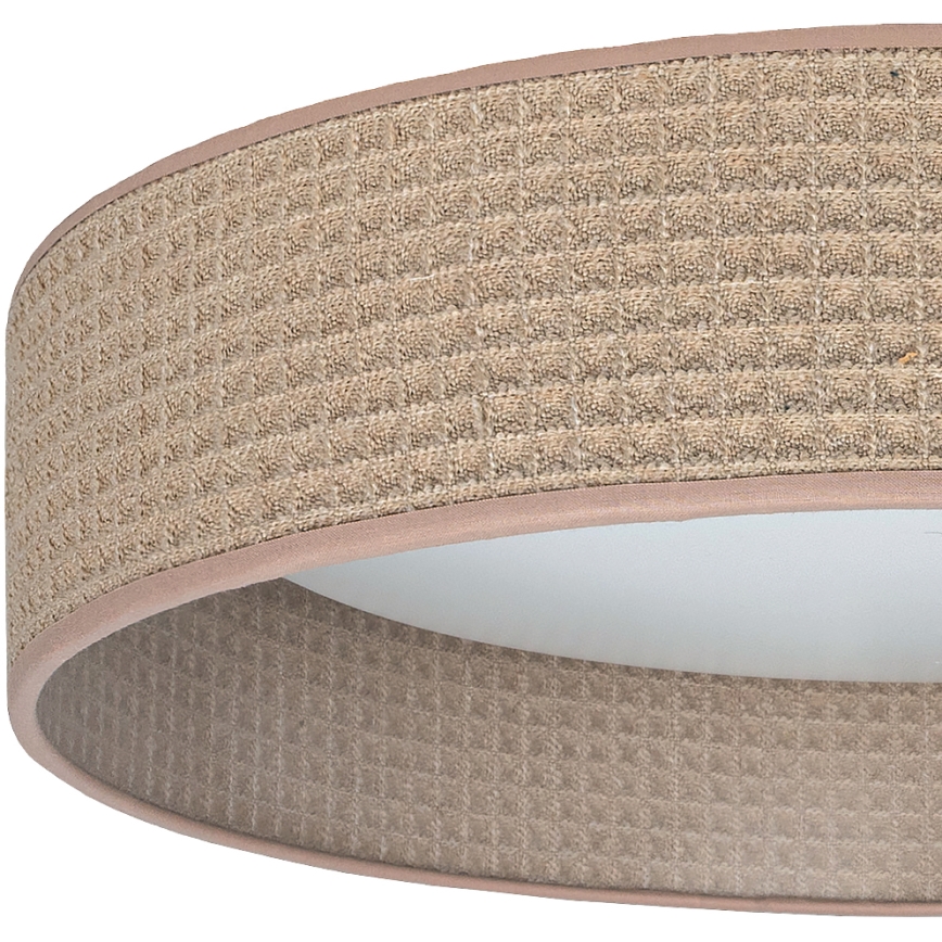 Brilagi - Plafoniera LED dimmerabile VELVET SMARTIX LED/36W/230V 3000-6000K Ø 55 cm beige Wi-Fi Tuya Beacon + telecomando