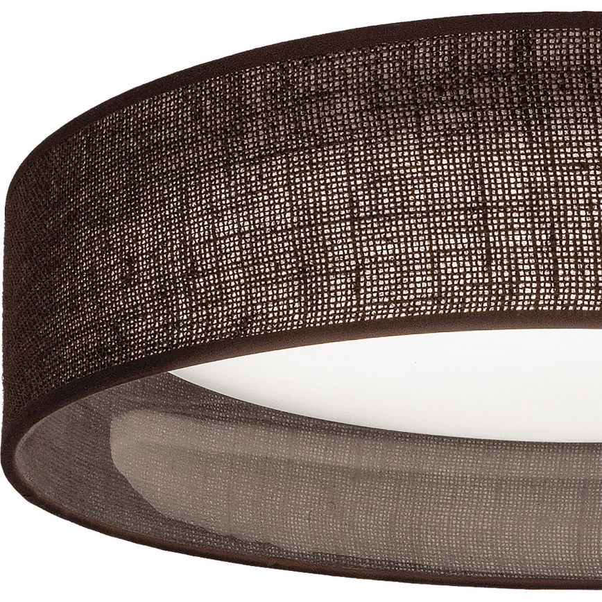 Brilagi - Plafoniera LED dimmerabile VELVET SMART VARI LED/36W/230V 3000-6500K Ø 55 cm marrone + telecomando