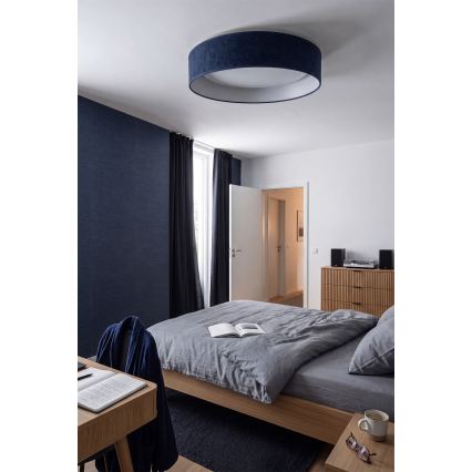 Brilagi - Plafoniera LED dimmerabile VELVET SMART VARI LED/36W/230V 3000-6500K Ø 55 cm blu + telecomando