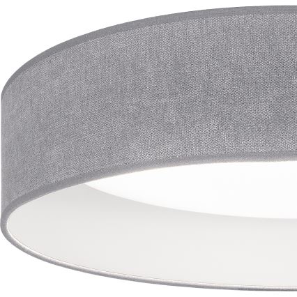 Brilagi - Plafoniera LED dimmerabile VELVET SMART VARI LED/36W/230V 3000-6500K Ø 55 cm grigia + telecomando