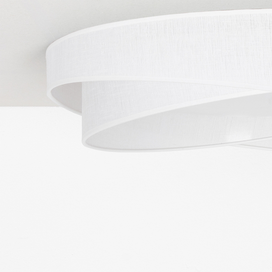 BRILAGI - Plafoniera LED dimmerabile VELVET TWIST LED/36W/230V 3000-6000K Ø 65 cm Wi-Fi Tuya Beacon bianco + telecomando