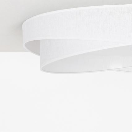 BRILAGI - Plafoniera LED dimmerabile VELVET TWIST LED/36W/230V 3000-6000K diam. 65 cm Wi-Fi Tuya Beacon bianca + telecomando
