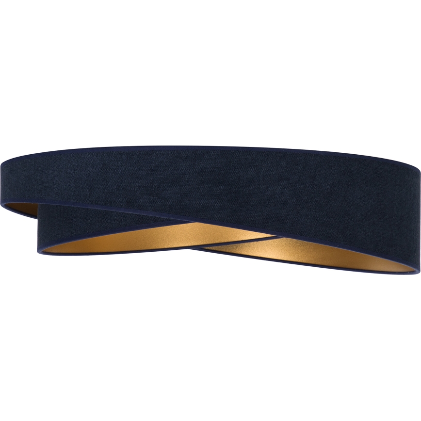 BRILAGI - Plafoniera dimmerabile a LED VELVET TWIST LED/36W/230V 3000-6000K Ø 65 cm Wi-Fi Tuya Beacon blu/oro + telecomando
