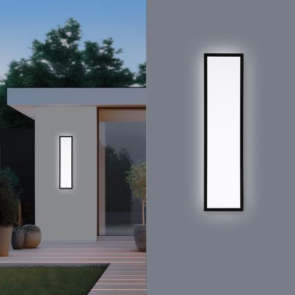 Brilagi - Plafoniera da bagno a LED FRAME LED/50W/230V 120x30 cm 3000/4000/6000K IP44 nera