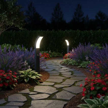 Brilagi - Lampada LED per esterni con sensore ARCELO LED/9W/230V 50 cm IP44