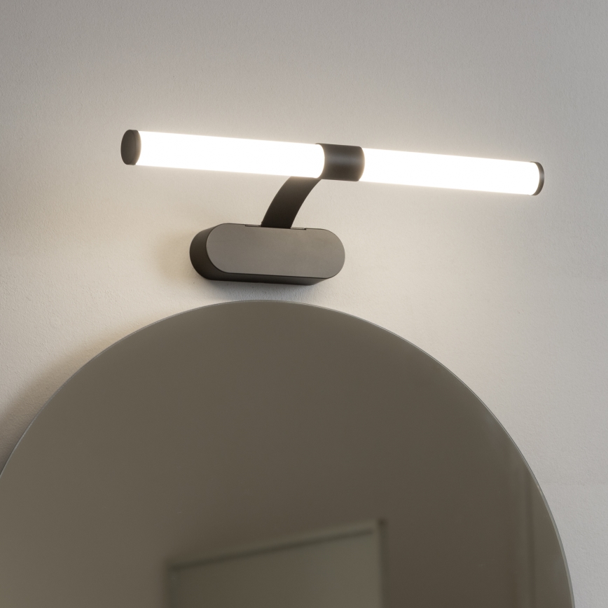 Brilagi - TUBEO Lampada LED 2 in 1 per specchio da bagno, 6 W/230 V, 40 cm, IP44, nero