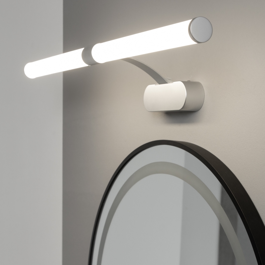 Brilagi - Specchio da bagno con luce LED 2 in 1 TUBEO LED/8W/230V 60 cm IP44 argento