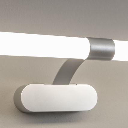 Brilagi - Specchio da bagno con luce LED 2 in 1 TUBEO LED/8W/230V 60 cm IP44 argento