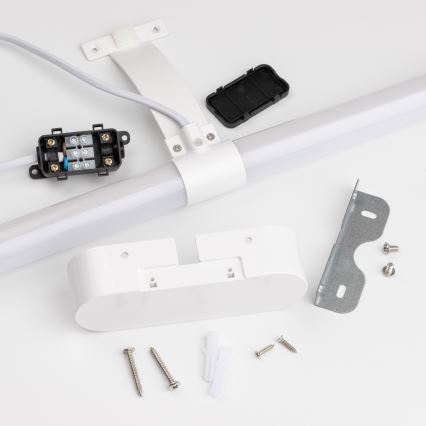 Brilagi - TUBEO Lampada LED 2 in 1 per specchio da bagno, 8 W, 230 V, 60 cm, IP44, bianco