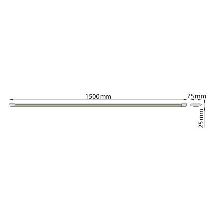 Brilagi - Lampada LED sottopensile AVERO LED/45W/230V 150 cm