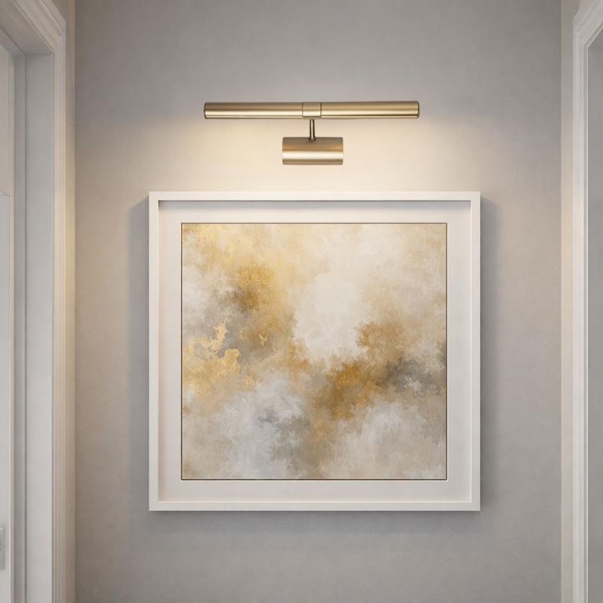 Brilagi - Lampada per quadri DANAE 2xE14/40W/230V dorata