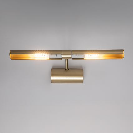 Brilagi - Lampada per quadri DANAE 2xE14/40W/230V dorata