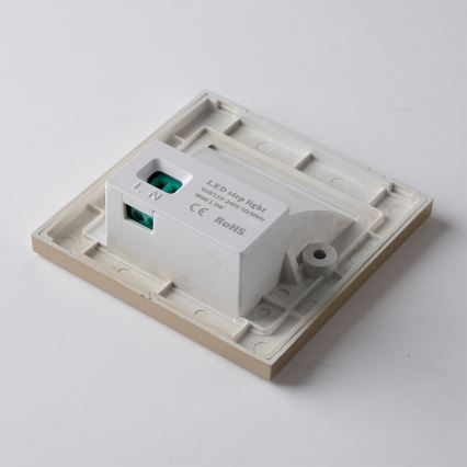 Brilagi - Lampada per scale LED STEP LIGHT LED/1,5W/230V IP44 dorata