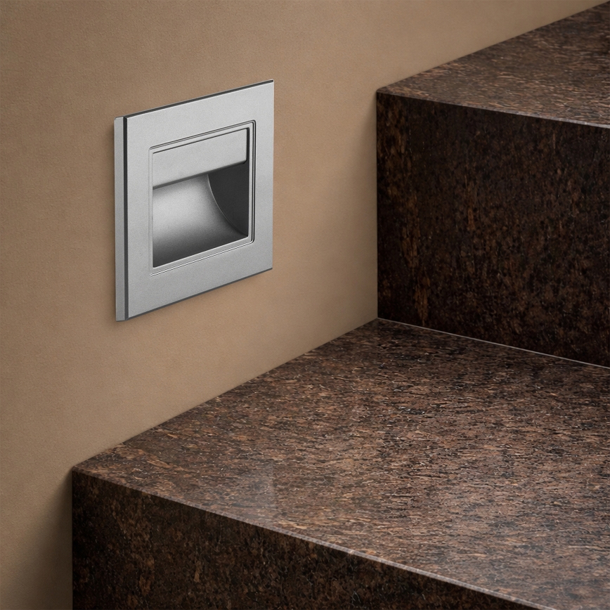 Brilagi - Lampada per scale STEP LIGHT LED/1,5W/230V IP44 antracite