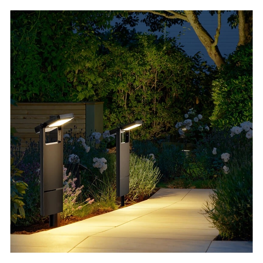 Brilagi - Lampada solare LED SOLE SPIKE LED/4W/3,7V 2200 mAh IP44