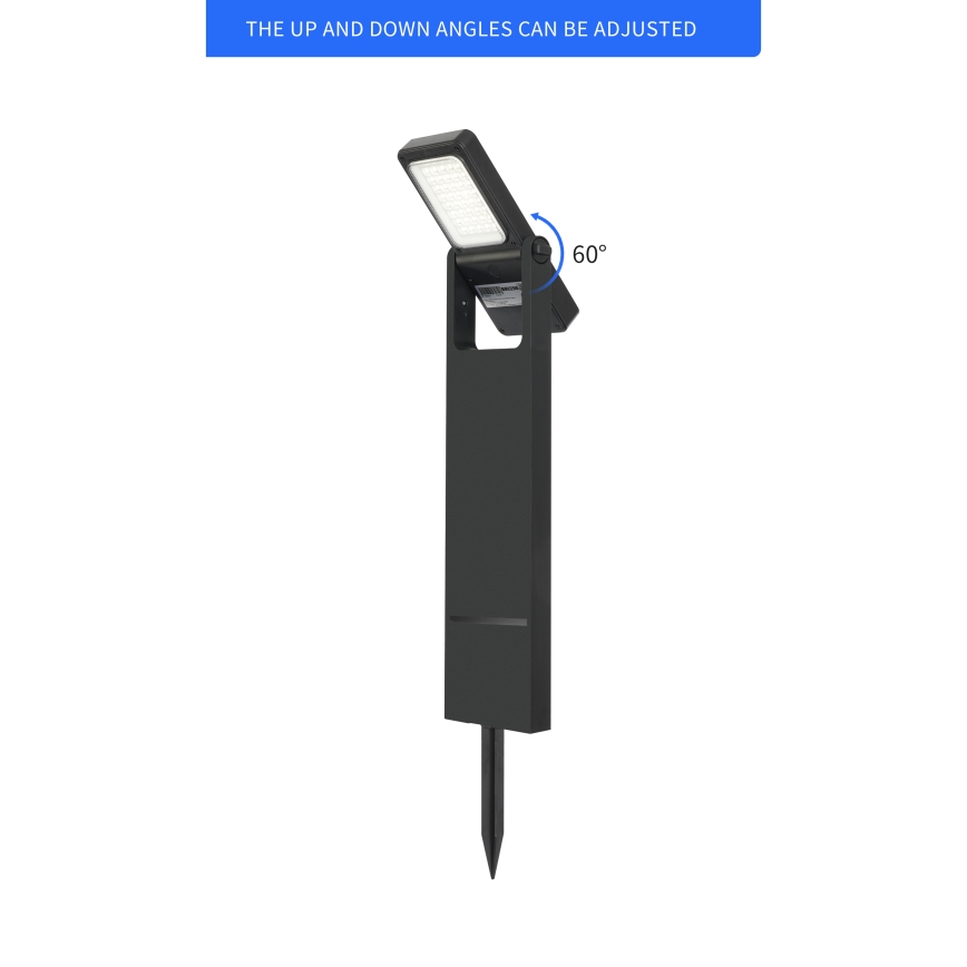Brilagi - Lampada solare LED SOLE SPIKE LED/4W/3,7V 2200 mAh IP44