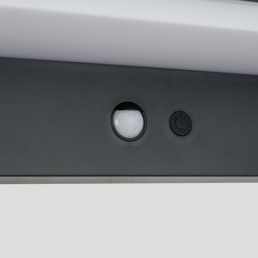 Brilagi - Lampada da parete solare a LED con sensore SUN SENSE LED/10W/3,7V 4000 mAh IP44