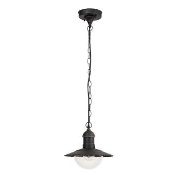 Brilagi - Lampada sospesa per esterni MOLDE 1xE27/60W IP44 nera