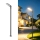 Brilagi - Lampada stradale LED da esterno con palo e snodo 3 m URBANLIGHT LED/200W/230V nero IP65