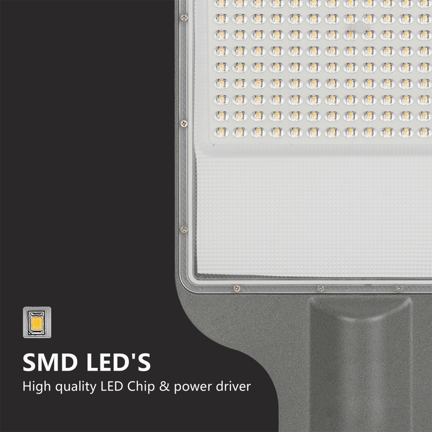 Brilagi - Lampada stradale LED da esterno URBANLIGHT LED/200W/230V grigia IP65