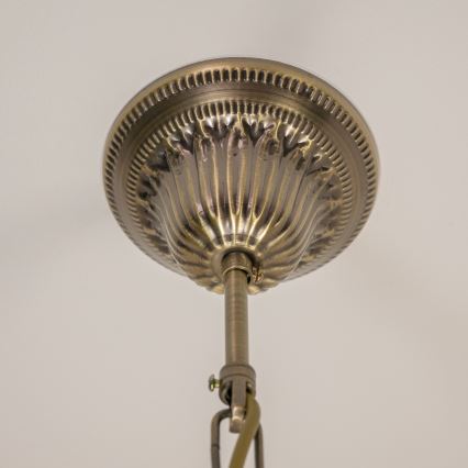 BRILAGI - Lampadario a catena CLASSIC 3xE14/10W/230V ottone