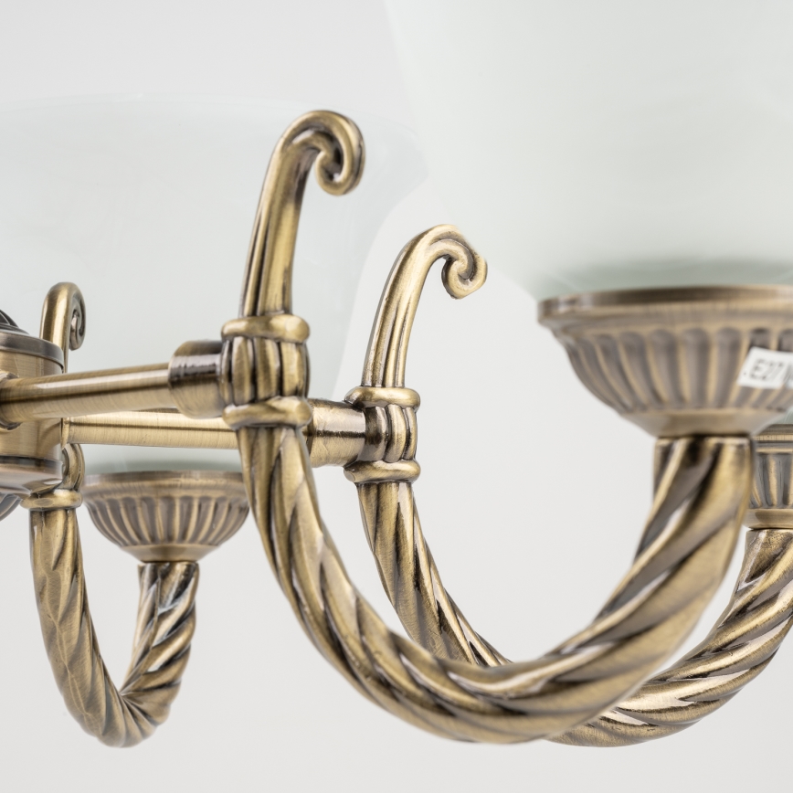 BRILAGI - Lampadario a catena CLASSIC 6xE14/10W/230V in ottone