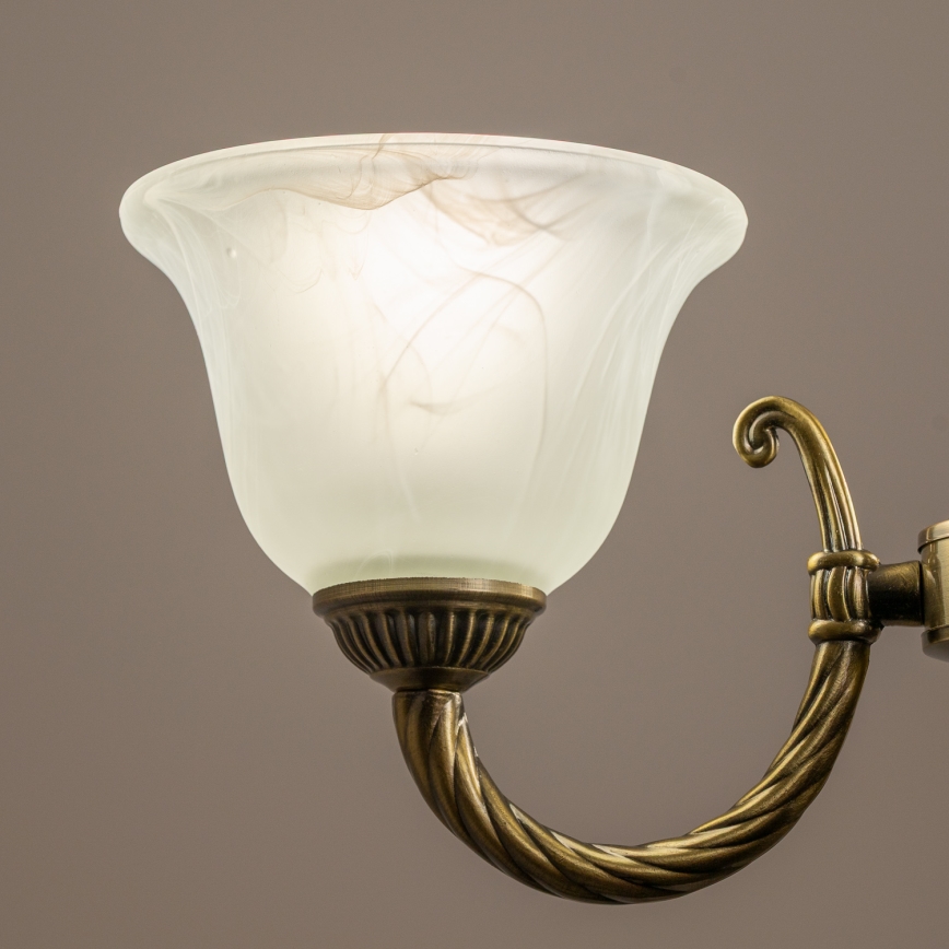 BRILAGI - Lampadario a catena CLASSIC 6xE14/10W/230V in ottone