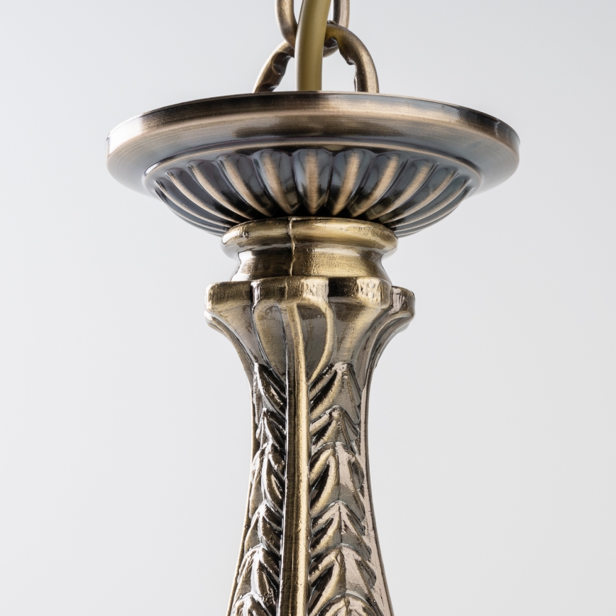 BRILAGI - Lampadario a catena CLASSIC 6xE14/10W/230V in ottone