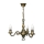 Brilagi - Lampadario a catena IMPERO 3xE14/60W/230V in ottone