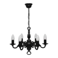 Brilagi - Lampadario a catena IMPERO 6xE14/60W/230V nero