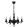 Brilagi - Lampadario a catena IMPERO 6xE14/60W/230V nero
