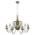 Brilagi - Lampadario a catena OPERA MAX 10xE14/60W/230V ottone