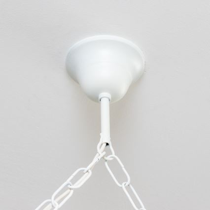 Brilagi - Lampadario a catena QUEEN 6xE14/40W/230V faggio/crema