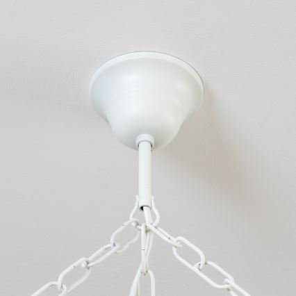 Brilagi - Lampadario a catena QUEEN 6xE14/40W/230V faggio/crema