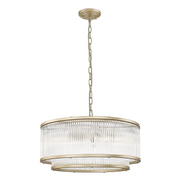 Brilagi - Lampadario a catena RAMOS 6xE14/60W/230V oro