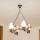 Brilagi - Lampadario a catena RUSTIC 4xE14/40W/230V rovere
