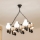 Brilagi - Lampadario a catena RUSTIC 6xE14/40W/230V rovere