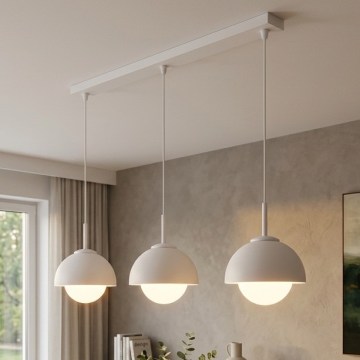 BRILAGI - Lampadario a cavo COSMO 3xE27/60W/230V bianco