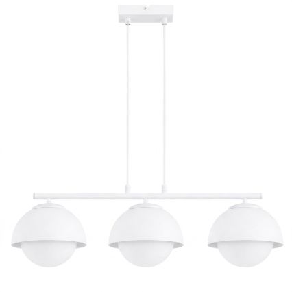 BRILAGI - Lampadario a cavo COSMO 3xE27/60W/230V bianco/oro