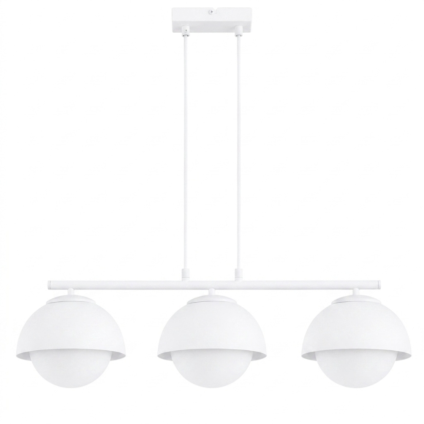 BRILAGI - Lampadario a cavo COSMO 3xE27/60W/230V bianco/oro