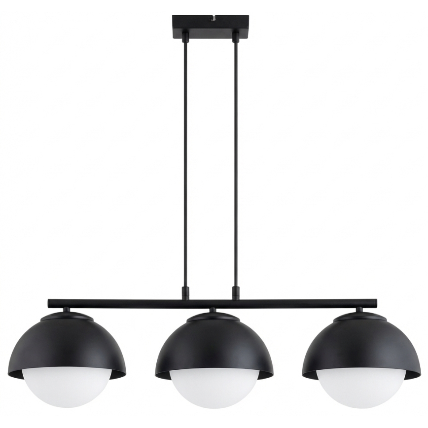 BRILAGI - Lampadario a cavo COSMO 3xE27/60W/230V nero