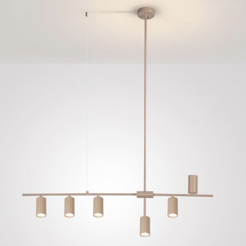 Brilagi - Lampadario a cavo CRANE 6xGU10/30W/230V beige