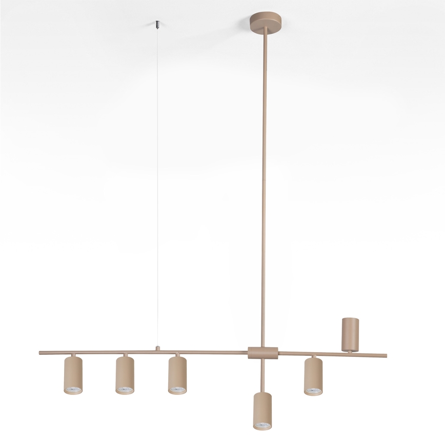 Brilagi - Lampadario a cavo CRANE 6xGU10/30W/230V beige