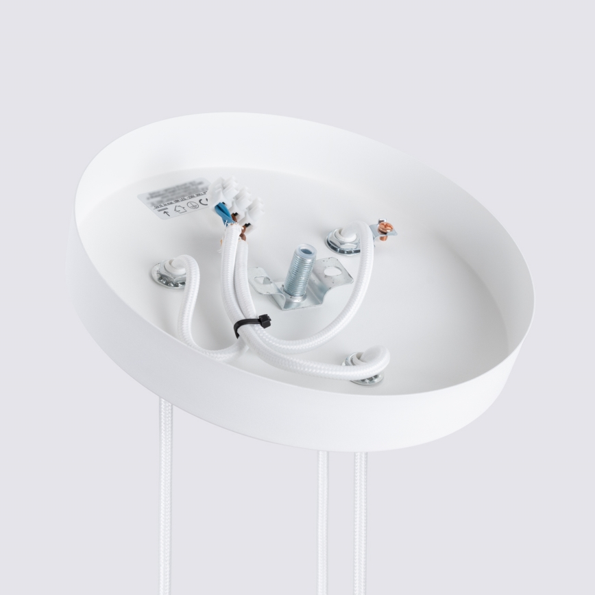 Brilagi - Lampadario a cavo CRESTO 3xGU10/10W/230V bianco