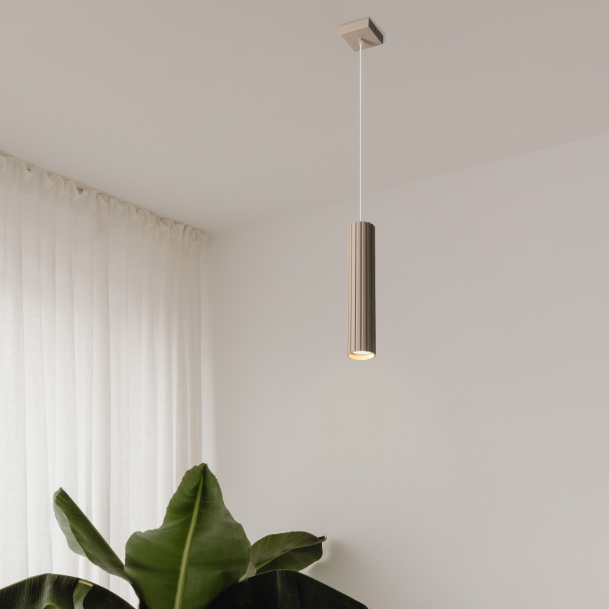 Brilagi - Lampadario a cavo CRISPINA 1xGU10/10W/230V beige
