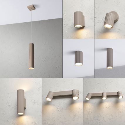 Brilagi - Lampadario a cavo CRISPINA 1xGU10/10W/230V beige