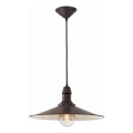 Brilagi - Lampadario a cavo FORGE 1xE27/60W/230V Ø 36 cm nero