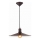 Brilagi - Lampadario a cavo FORGE 1xE27/60W/230V Ø 36 cm rame/patina