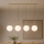 Brilagi - Lampadario a cavo MILO 4xE27/60W/230V beige/oro