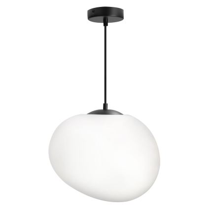 BRILAGI - Lampadario a cavo PEBBLES 1xE27/40W/230V Ø 25 cm nero